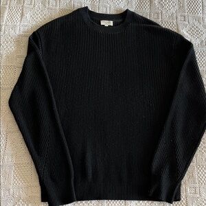 Gentle Fawn Pullover Crewneck Sweater Black Sz S